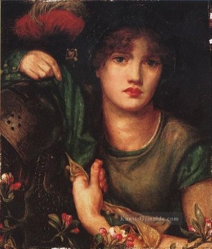 Dante Gabriel Rossetti Werke - My Lady Greensleeves Präraffaeliten Bruderschaft Dante Gabriel Rossetti